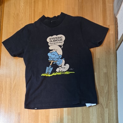 ヒステリックグラマーTシャツグレー