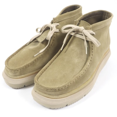 未使用品 サカイ×クラークス ブーツ ベージュ 6.5 23-03070M