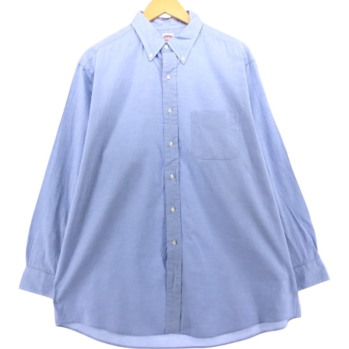 古着 ブルックスブラザーズ Brooks Brothers Est.1818 長袖 ボタンダウンシャツ メンズXL相当/eaa543585