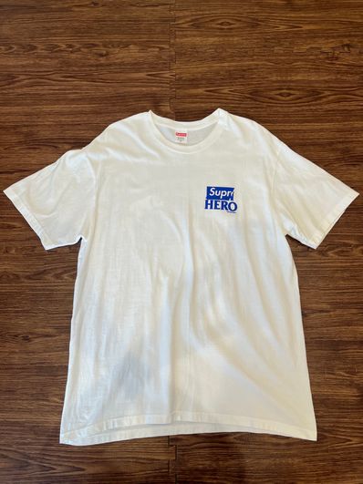 Supreme / ANTIHERO Dog Tee "White"