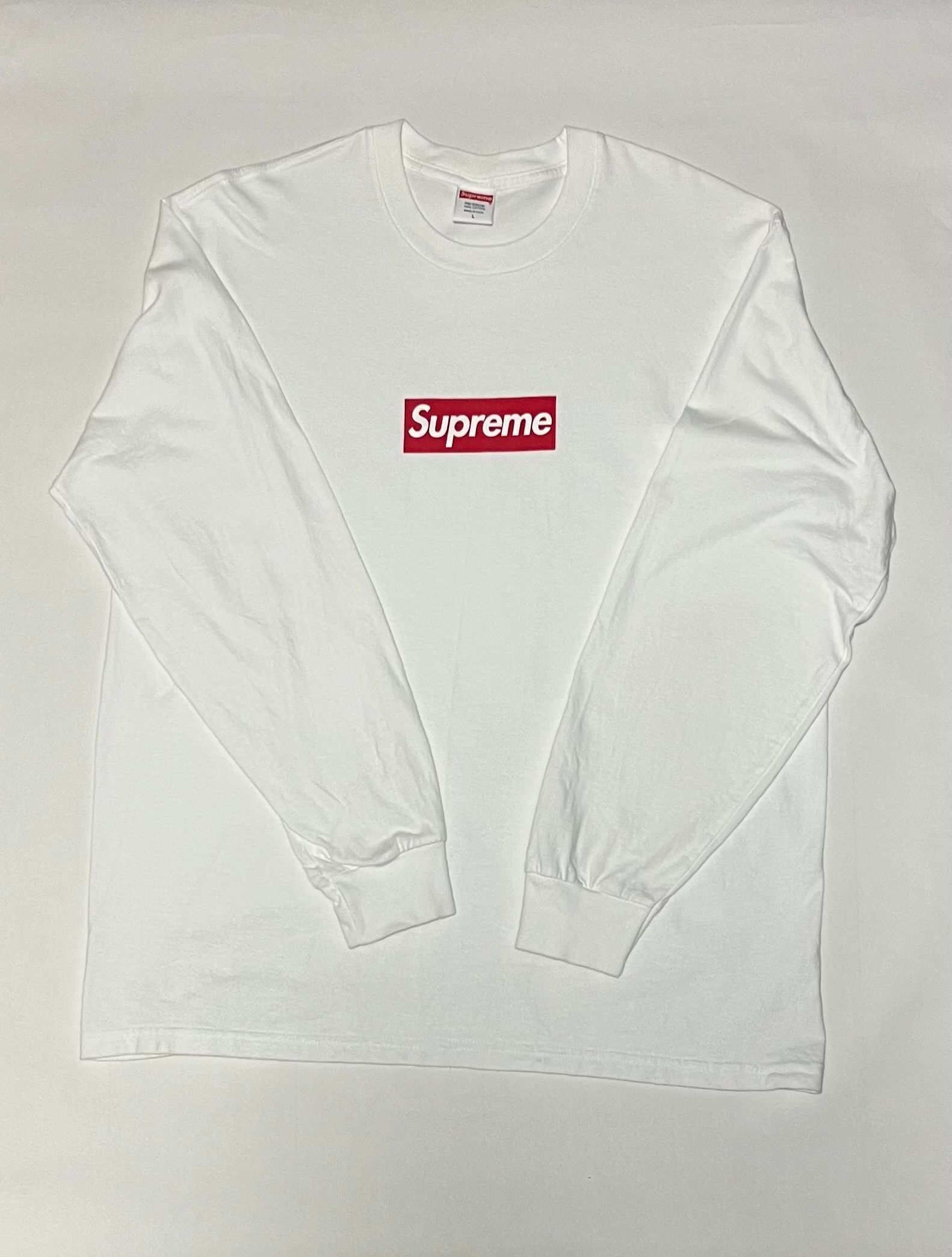 Supreme Box Logo L/S Tee "White"