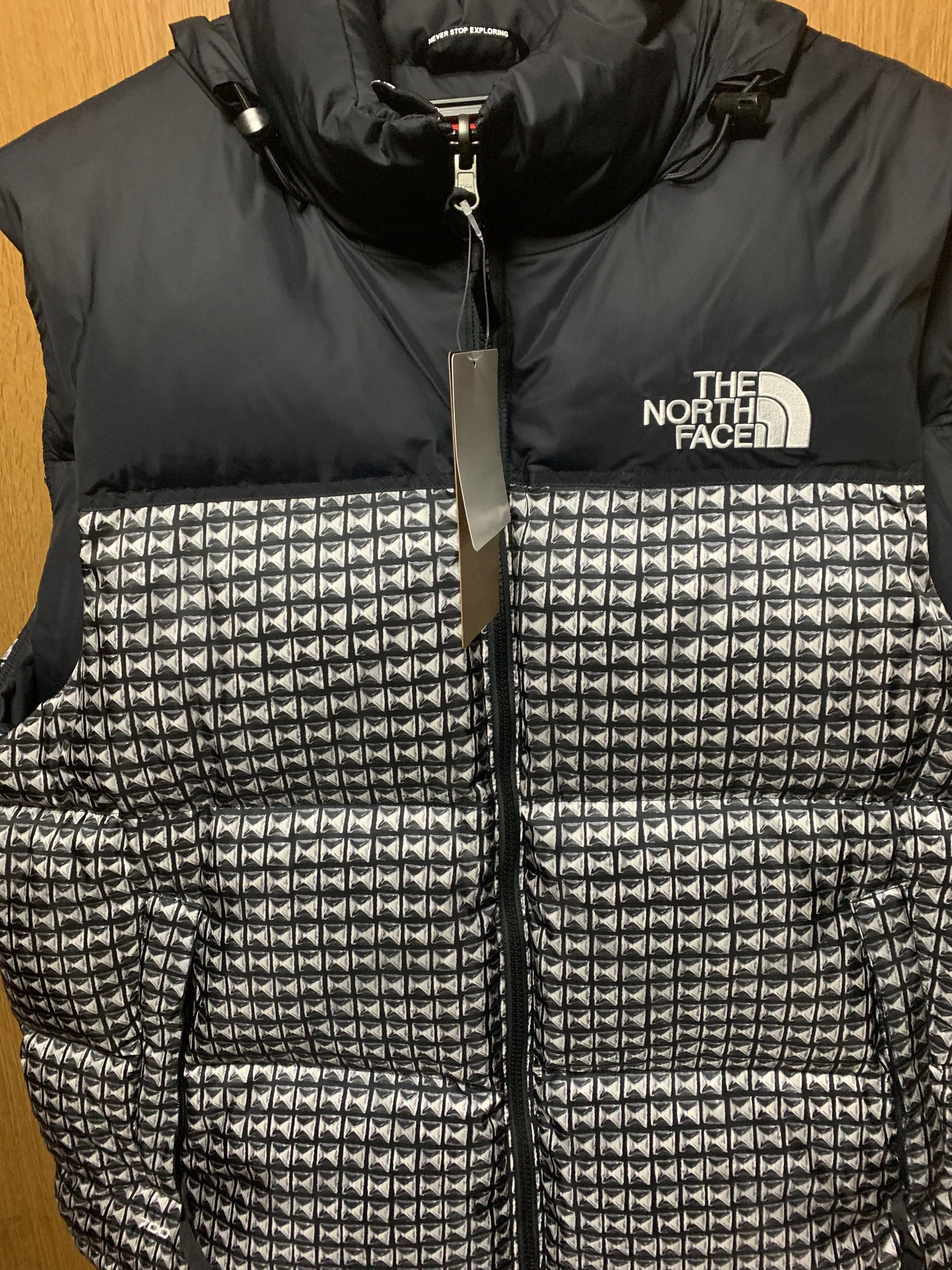Supreme x The North Face Studded Nuptse Vest "Black"