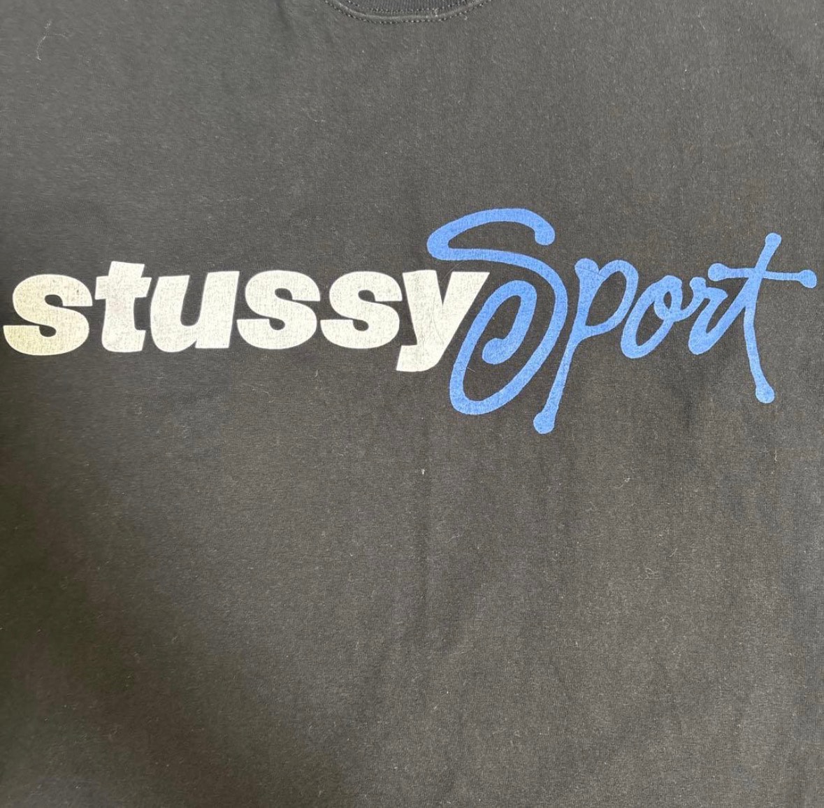 Stussy Sport Script Tee "Black"