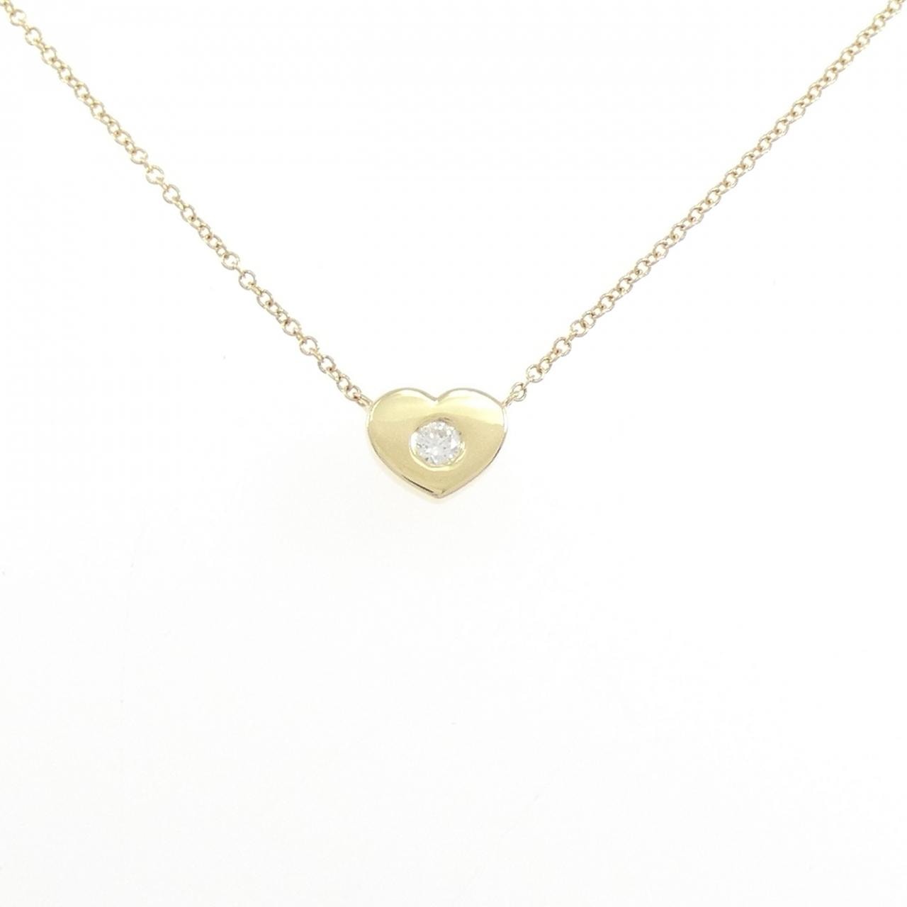 ティファニー ハート ダイヤモンド ネックレス