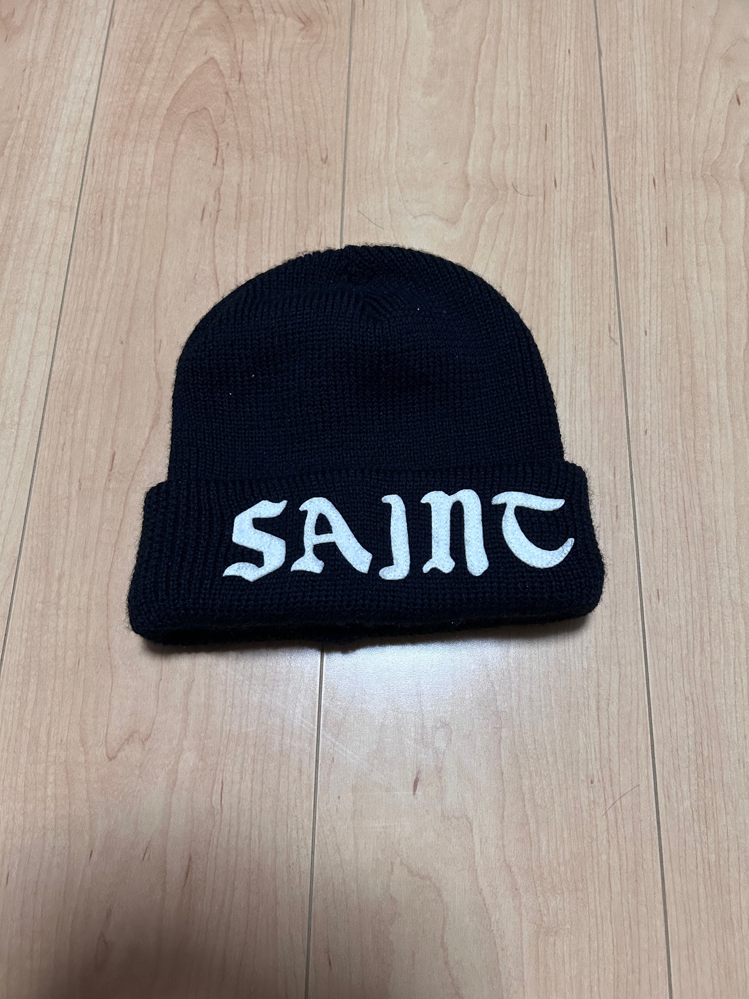 SAINT Mxxxxxx Knit Cap_Saint "Black"
