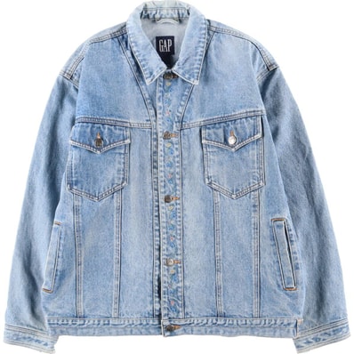 古着 90年代 ギャップ GAP オールドギャップ デニムジャケット Gジャン メンズL相当 ヴィンテージ/eaa613846