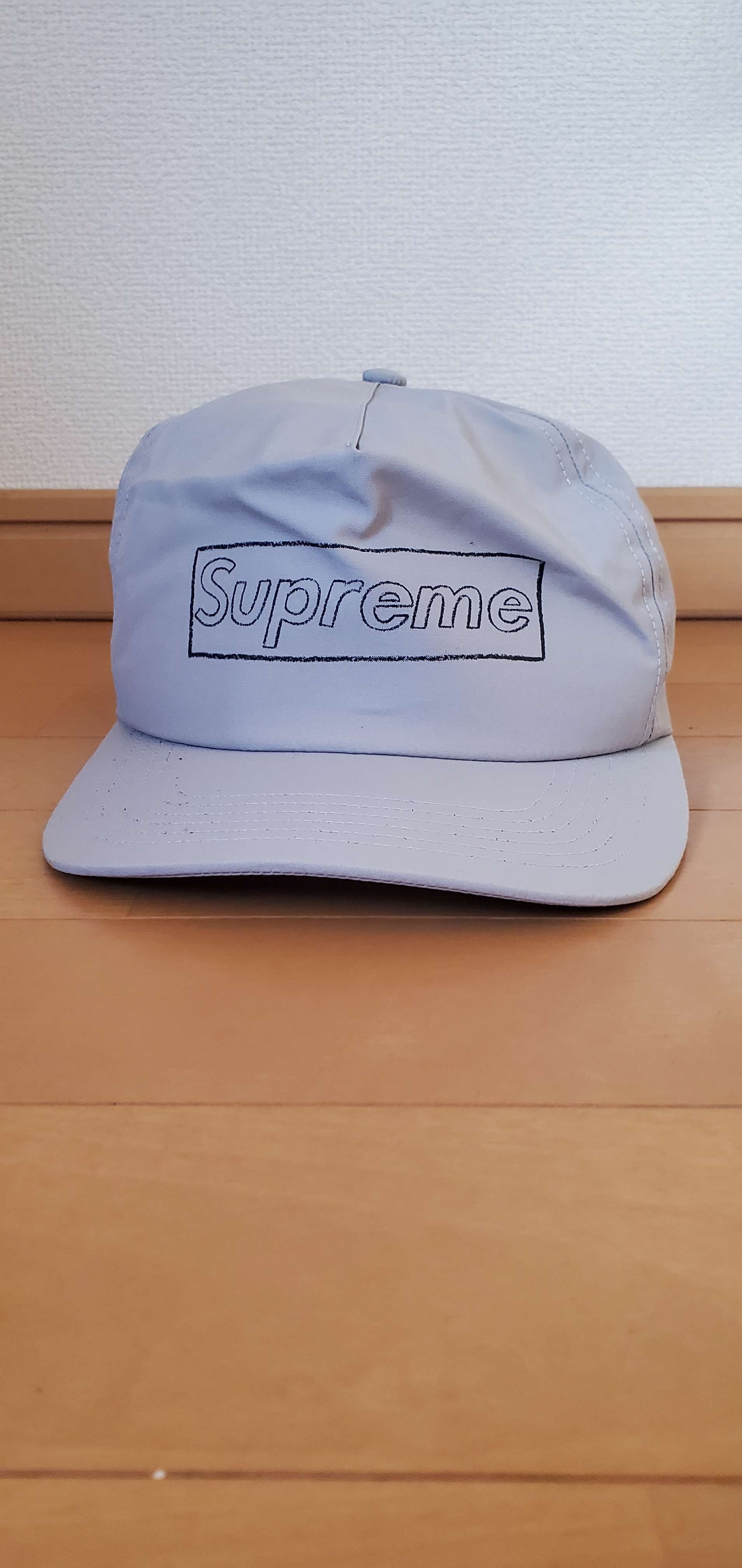 Supreme KAWS Chalk Logo 5-Panel "Grey"
