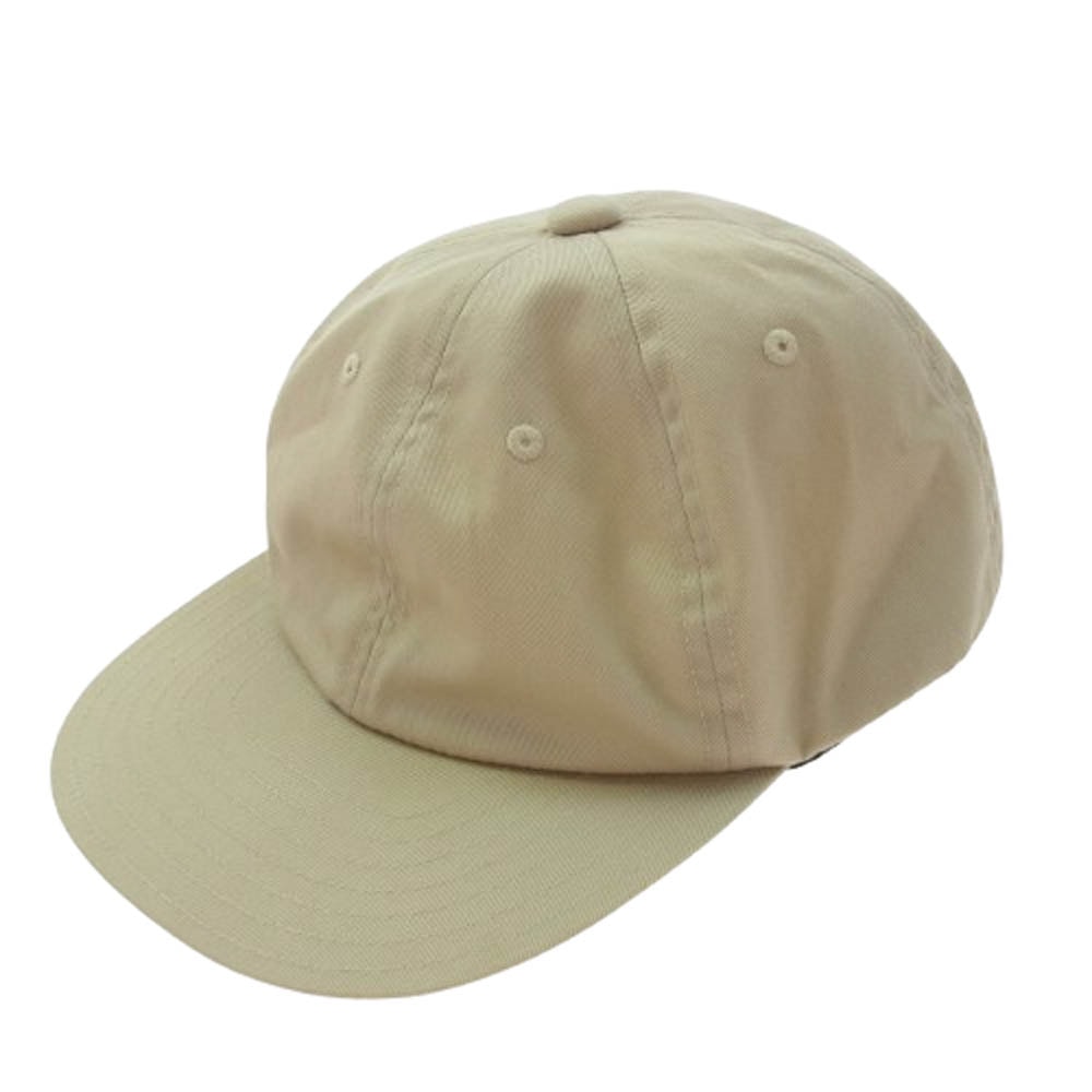 HELLY HANSEN ヘリーハンセン キャップ HCZ92209 ロゴ刺繍 6パネル キャップ 帽子 ベージュ系【中古】