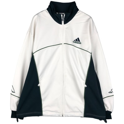 古着 00年代 アディダス adidas バックロゴ ジャージ トラックジャケット メンズM相当/eaa603699