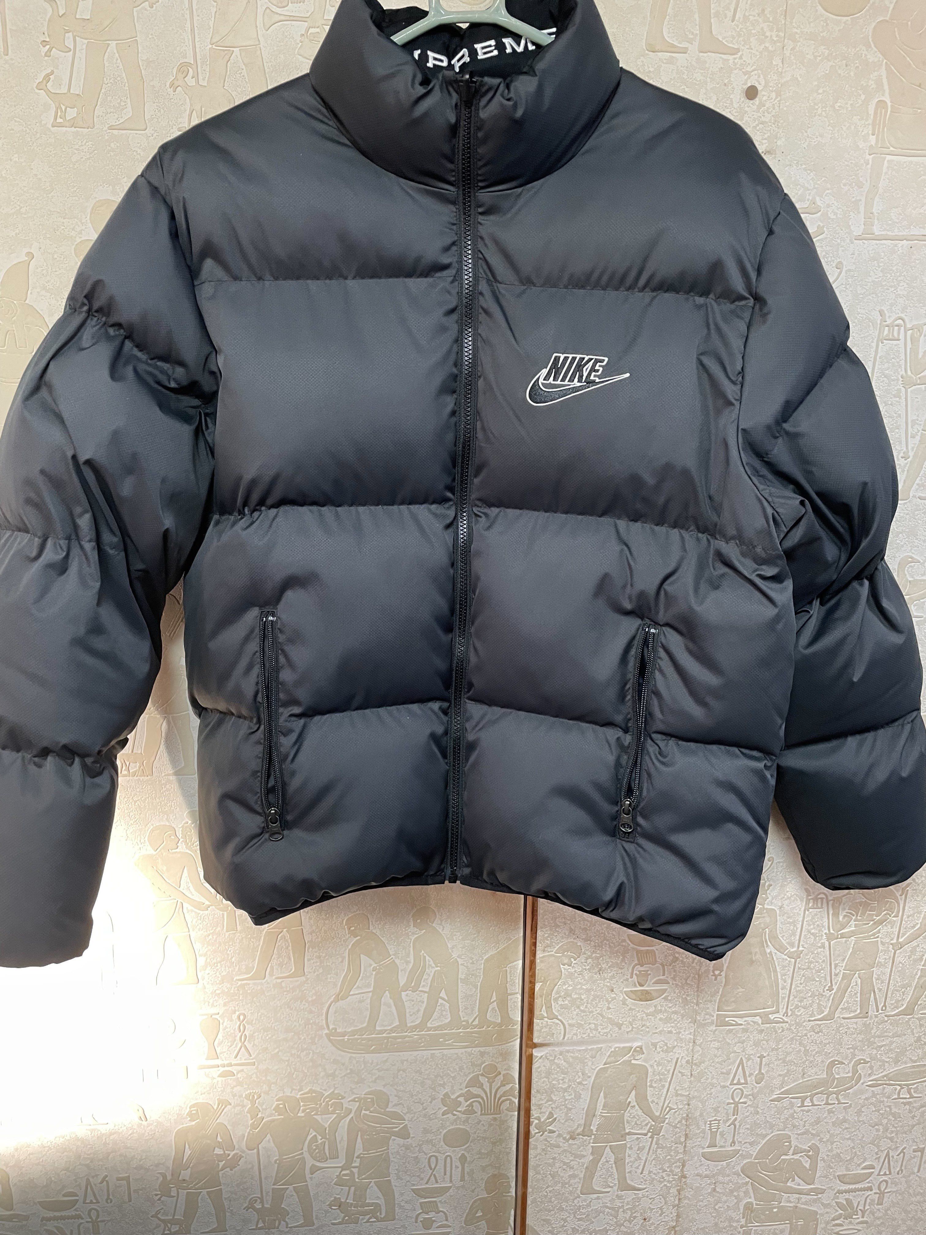 Supreme / Nike® Reversible Puffy Jacket "Black"