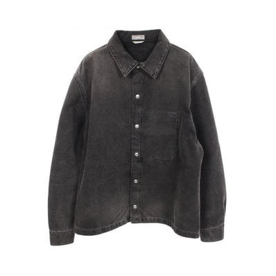 ディオール Dior デニムジャケット 衣料品 アウター コットン メンズ グレー系 【中古】