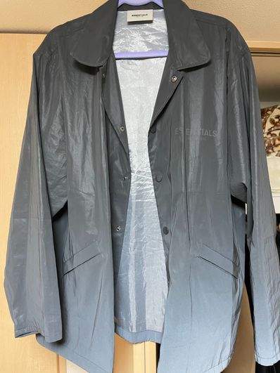 FEAR OF GOD ESSENTIALS Coach Jacket "Iridescent"