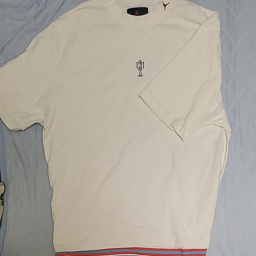 Nike Jordan x Trophy Room Men's Short Sleeve Top "Sail"