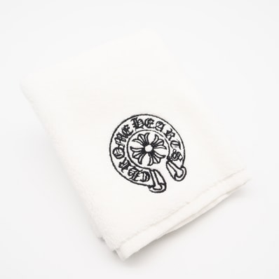 Chrome Hearts Horseshoe Hand Towel "White"