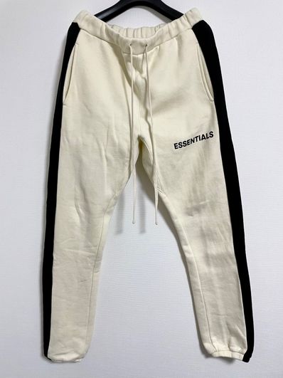 FEAR OF GOD Essentials Side Stripe Sweatpants "Cream"