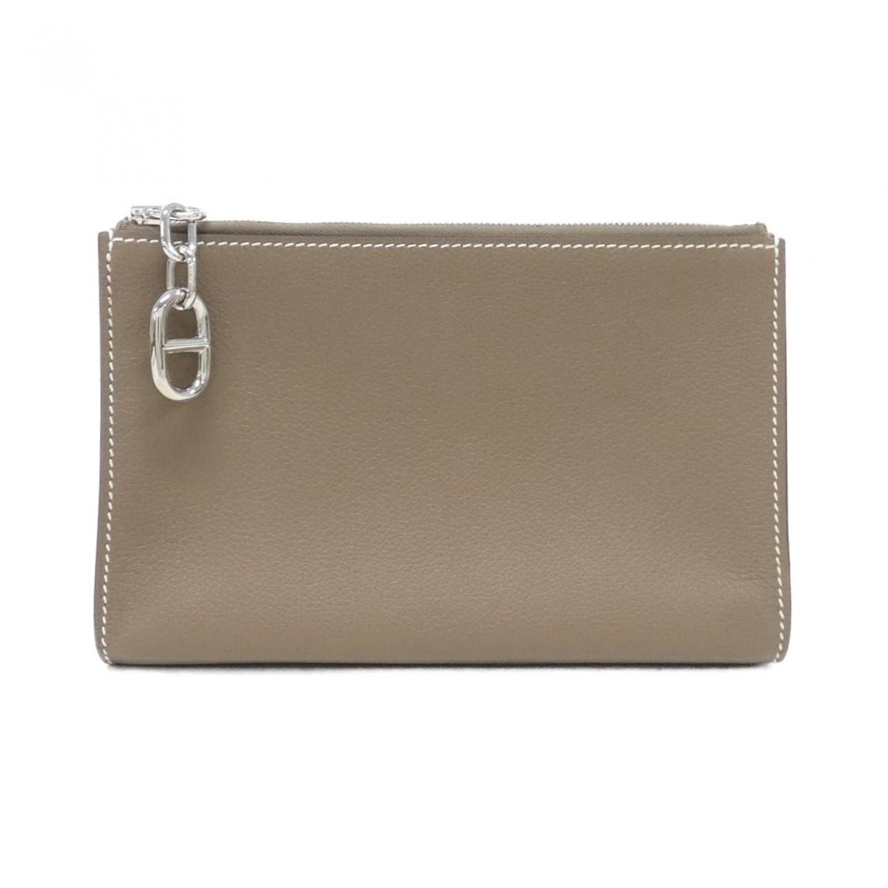 エルメス ジップアンゴー シェーヌ ダンクル PM 084321CK ポーチ