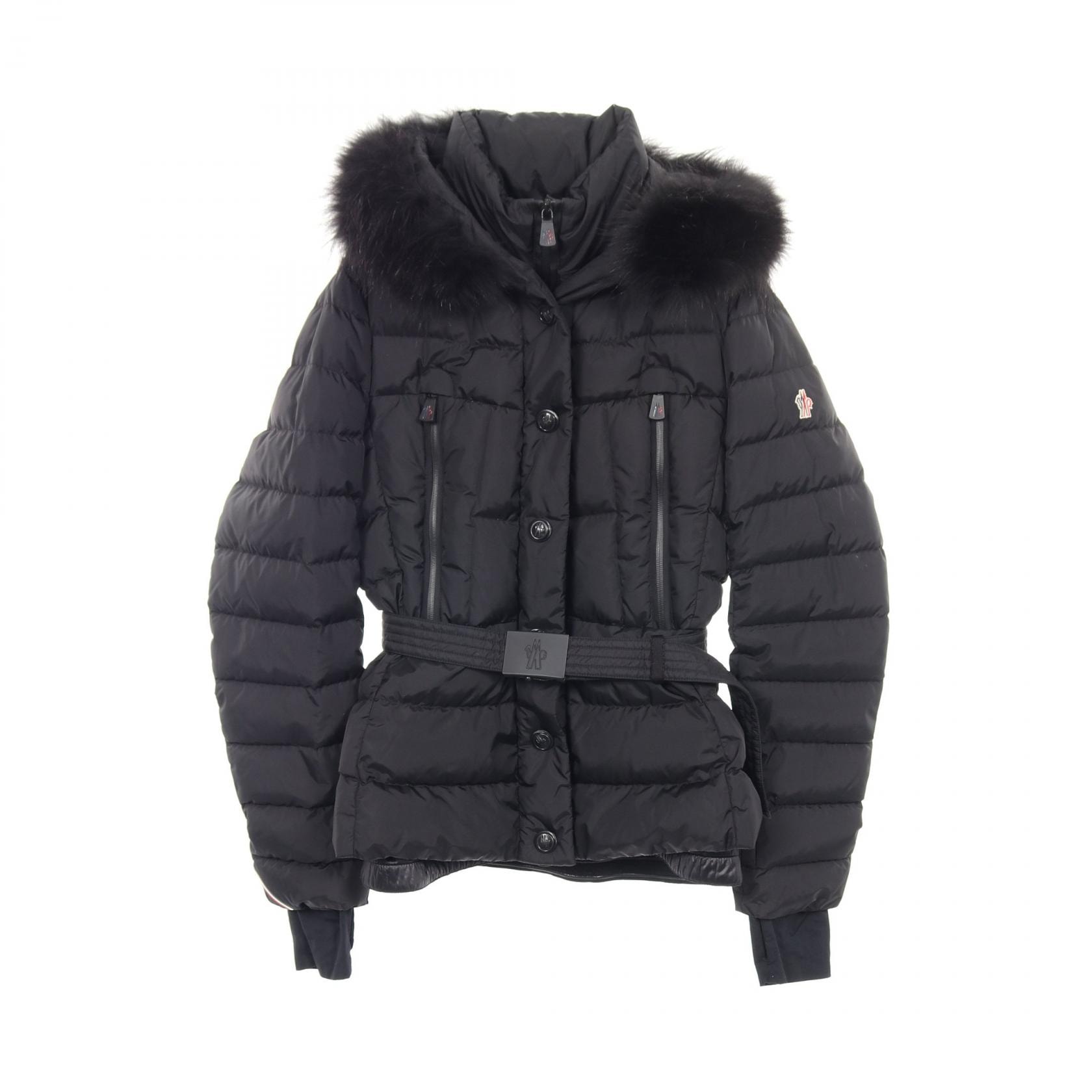 モンクレールグルノーブル MONCLER GRENOBLE BEVERLEY ダウンジャケット 衣料品 アウター ナイロン レディース ブラック系 【中古】