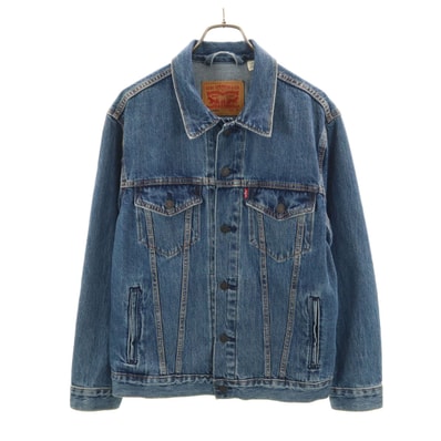 Levi's リーバイス RELAXED デニムジャケット S ウォッシュブルー ジージャン トラッカー