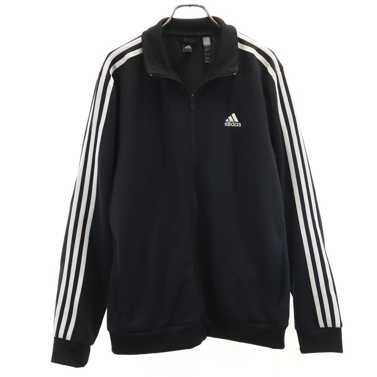 adidas アディダス トラックジャケット L ブラック ジャージ