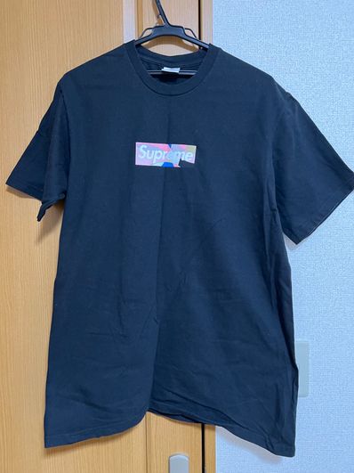Supreme / Emilio Pucci® Box Logo Tee "Black/Pink"
