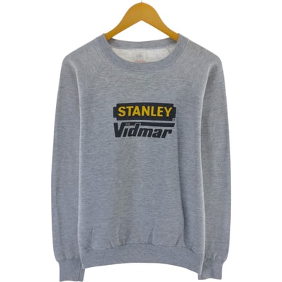 古着 80年代 フルーツオブザルーム FRUIT OF THE LOOM STANLEY Vidmar アドバタイジング スウェットシャツ トレーナー USA製 メンズL相当 ヴィンテージ/eaa468970