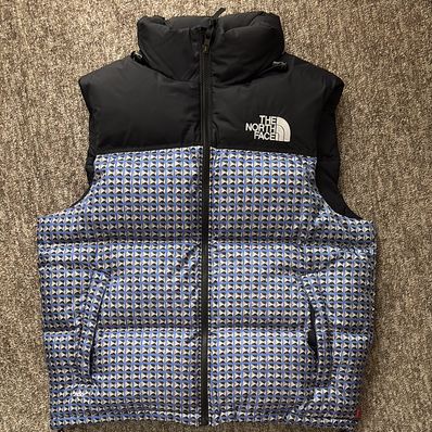 Supreme x The North Face Studded Nuptse Vest "Royal"