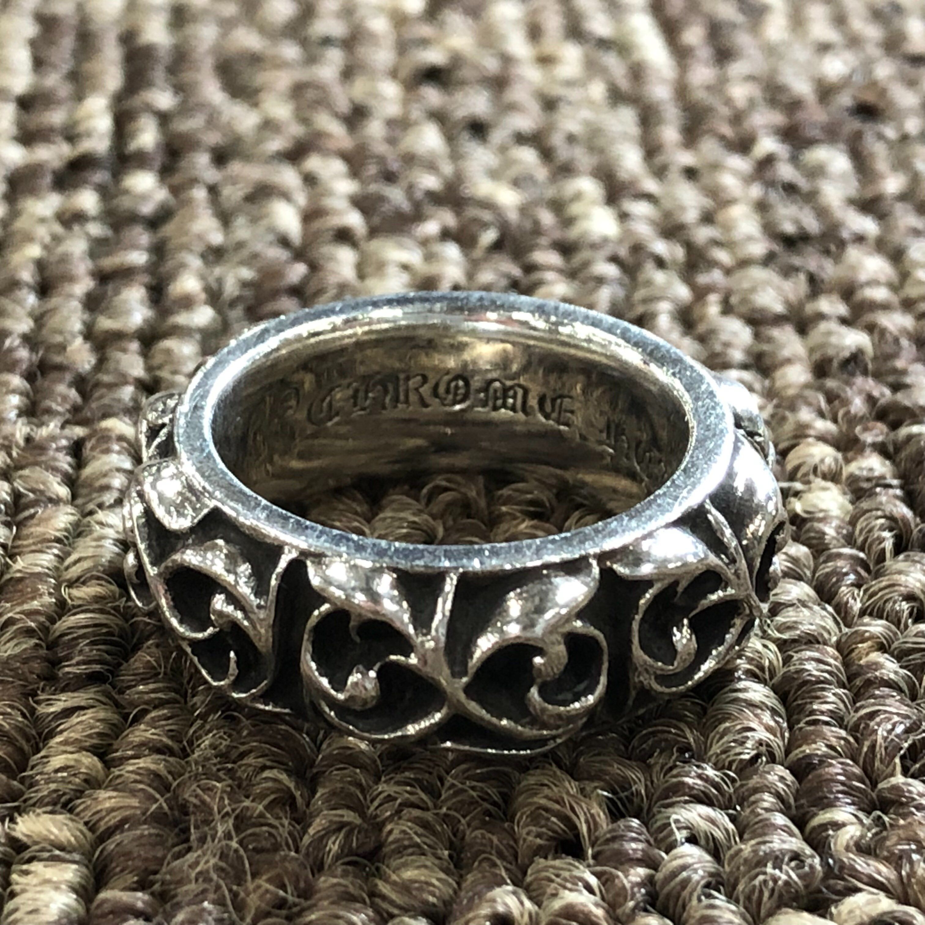 Chrome Hearts Eternity Vine Band Ring "Silver"