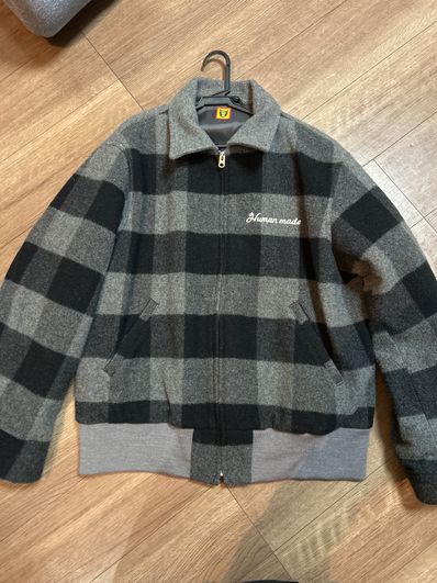 HUMAN MADE ZIP-UP LUMBER JACKET "Black"