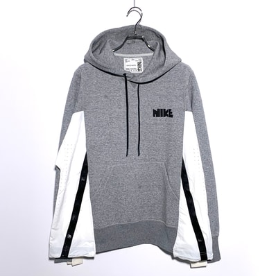 Sacai x Nike NRG Pullover Hoodie "Dark Grey Heather"