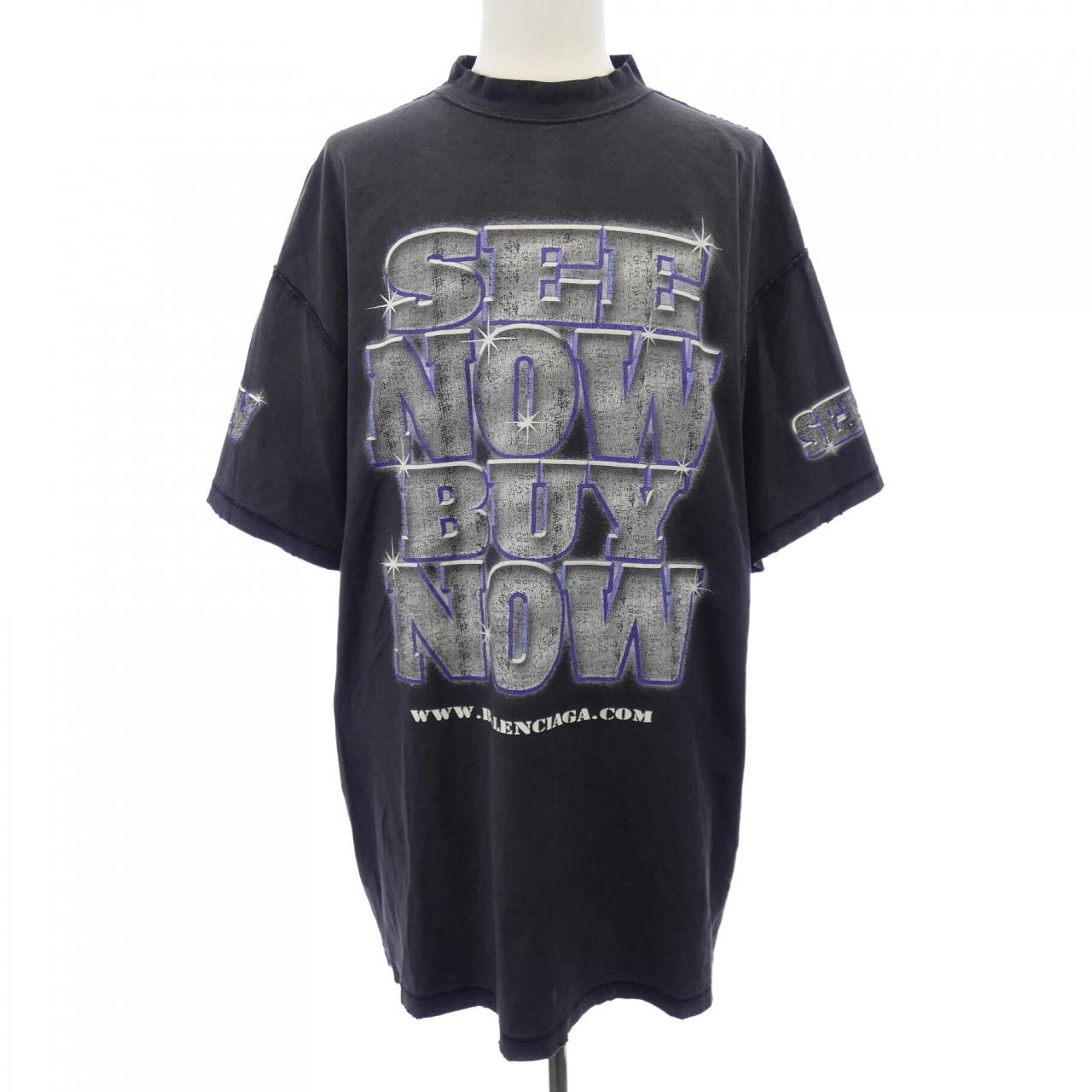 バレンシアガ BALENCIAGA 787358 TQVE8 UNISEX Tシャツ