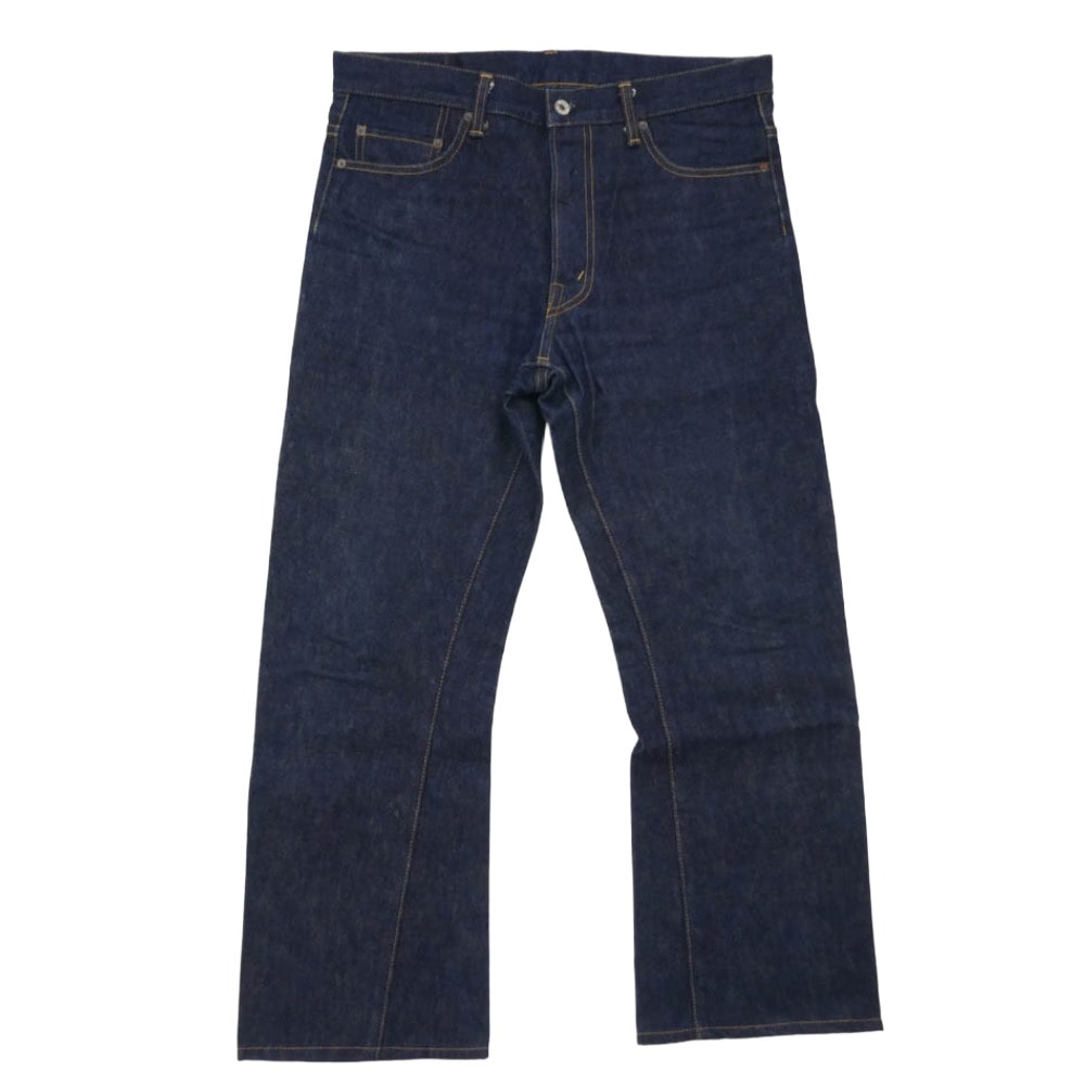 TENDERLOIN テンダーロイン デニムパンツ T-RIDERS G ジッパーフライ ブーツカット セルビッチ デニム パンツ インディゴブルー系 32【中古】