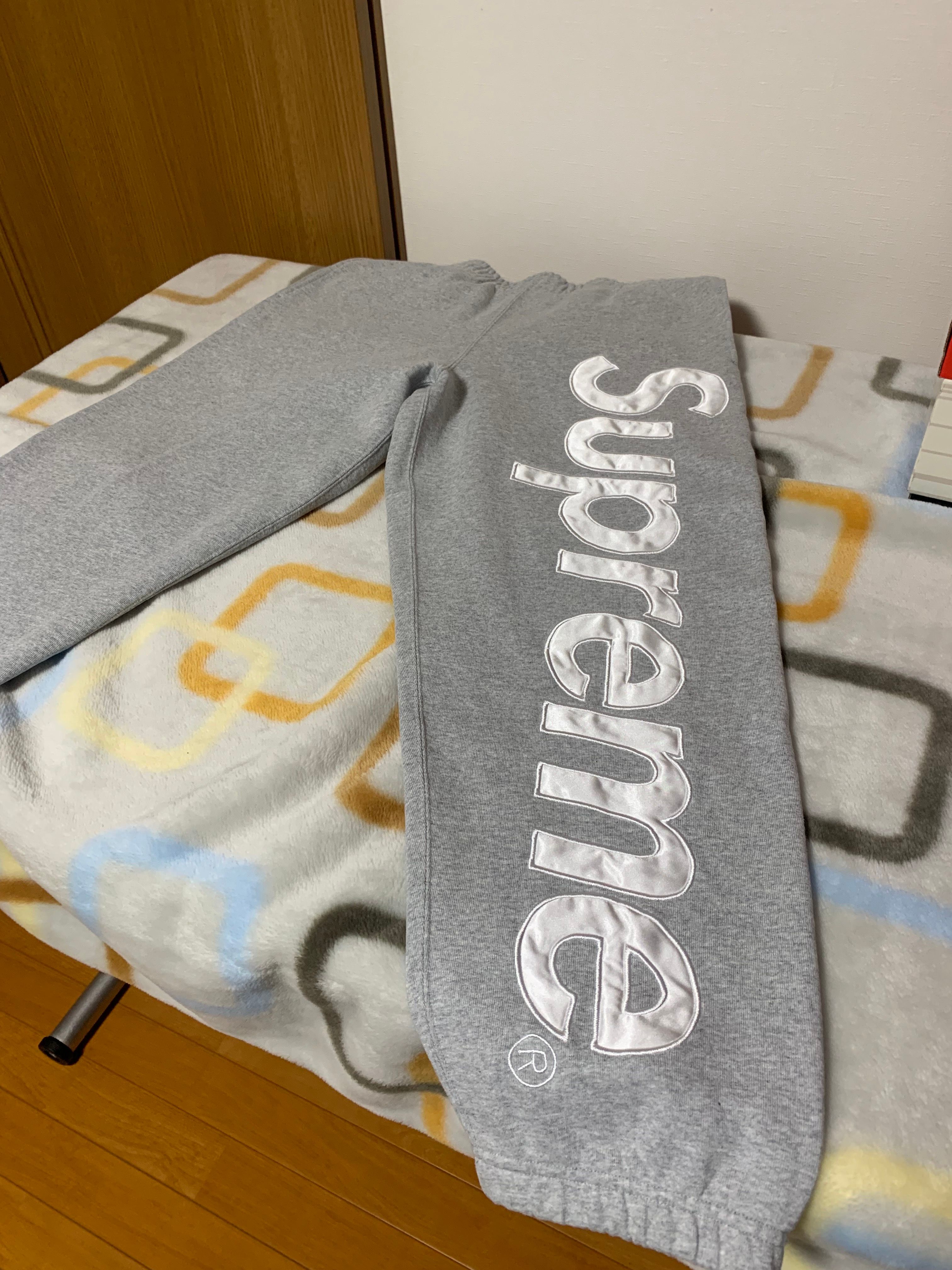 Supreme Satin Applique Sweatpant 