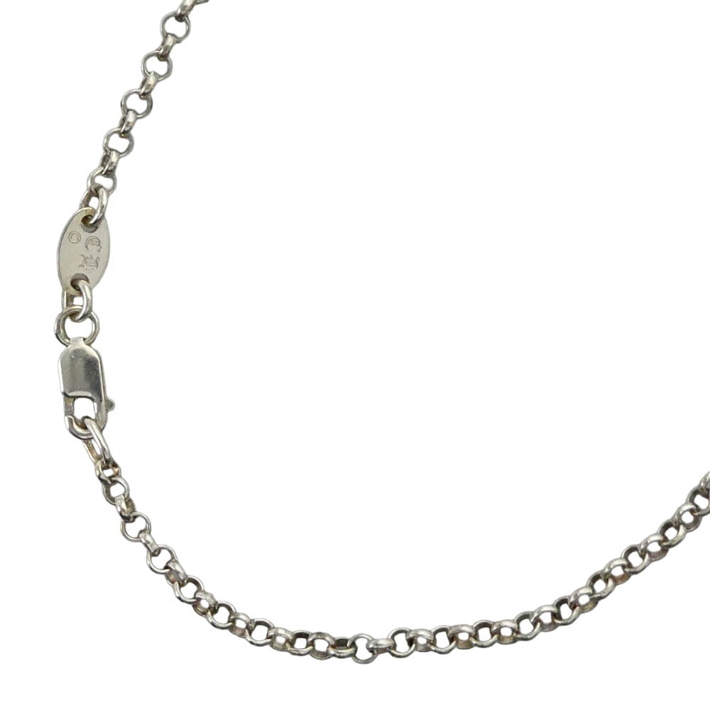 CHROME HEARTS クロムハーツ(原本無) 購入時レシート原本付属 NECKCHAIN R20 20inch 20インチ ロール チェーン ネックレス シルバー系【中古】
