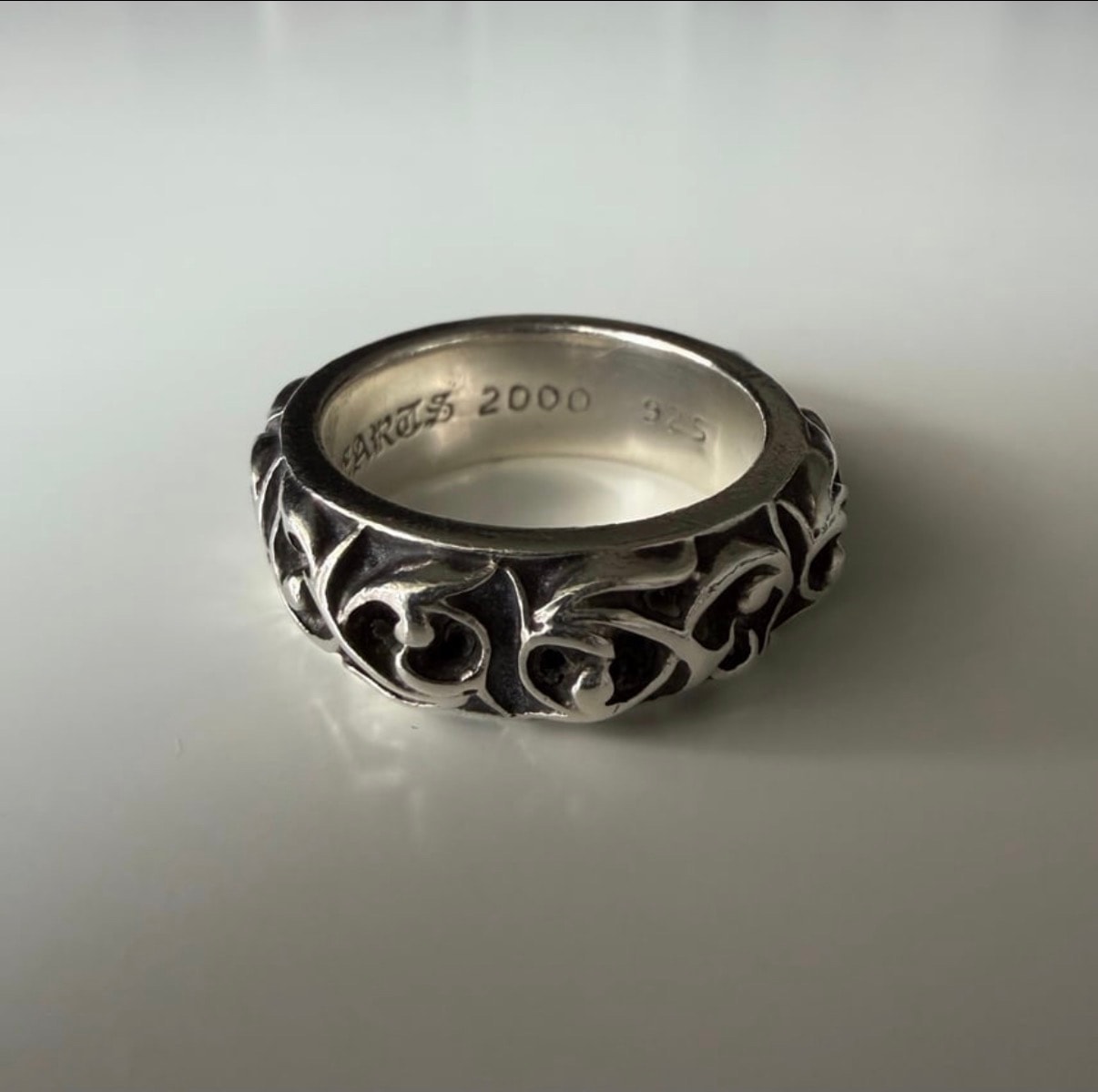 Chrome Hearts ETRNITY VINE BAND "Silver"