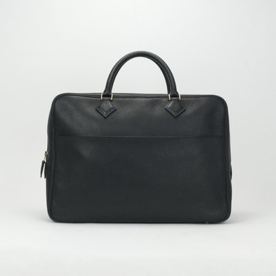 エルメス HERMES プリュムドッグ38 プリュムドッグ 38 バッグ トートバッグ フィヨルド ノワール ブラック 黒 ゴールド金具