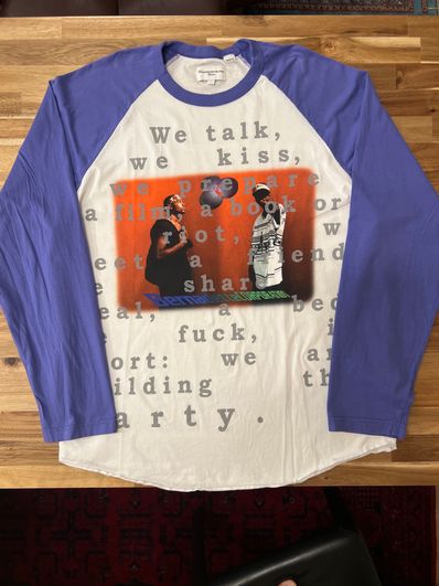 Supreme Bernadette Corporation Raglan L/S Top "White"