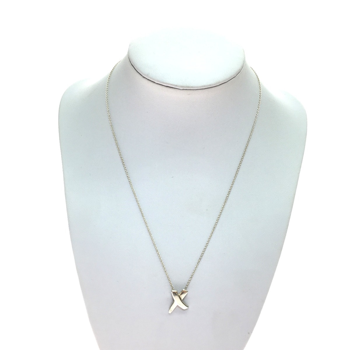 Tiffany & Co. ティファニー ネックレス キス/パロマピカソ SV 41cm  