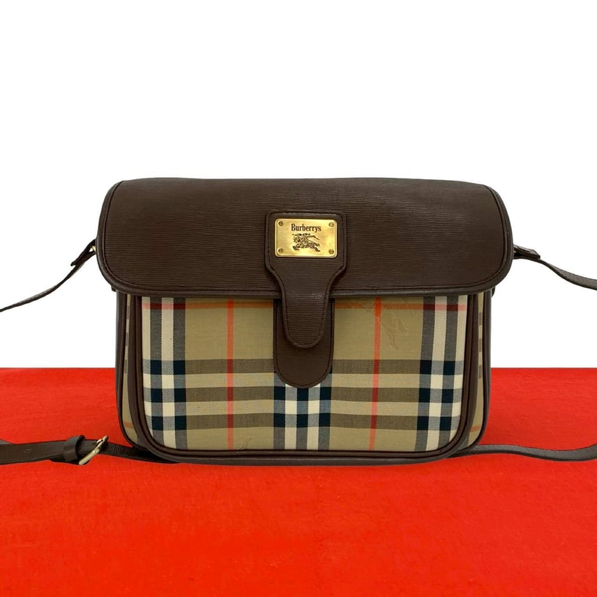B (目立った傷や汚れなし)】BURBERRY バーバリー ノバチェック 柄 B (目立った傷や汚れなし)】BURBERRY バーバリー ノバチェック 柄
