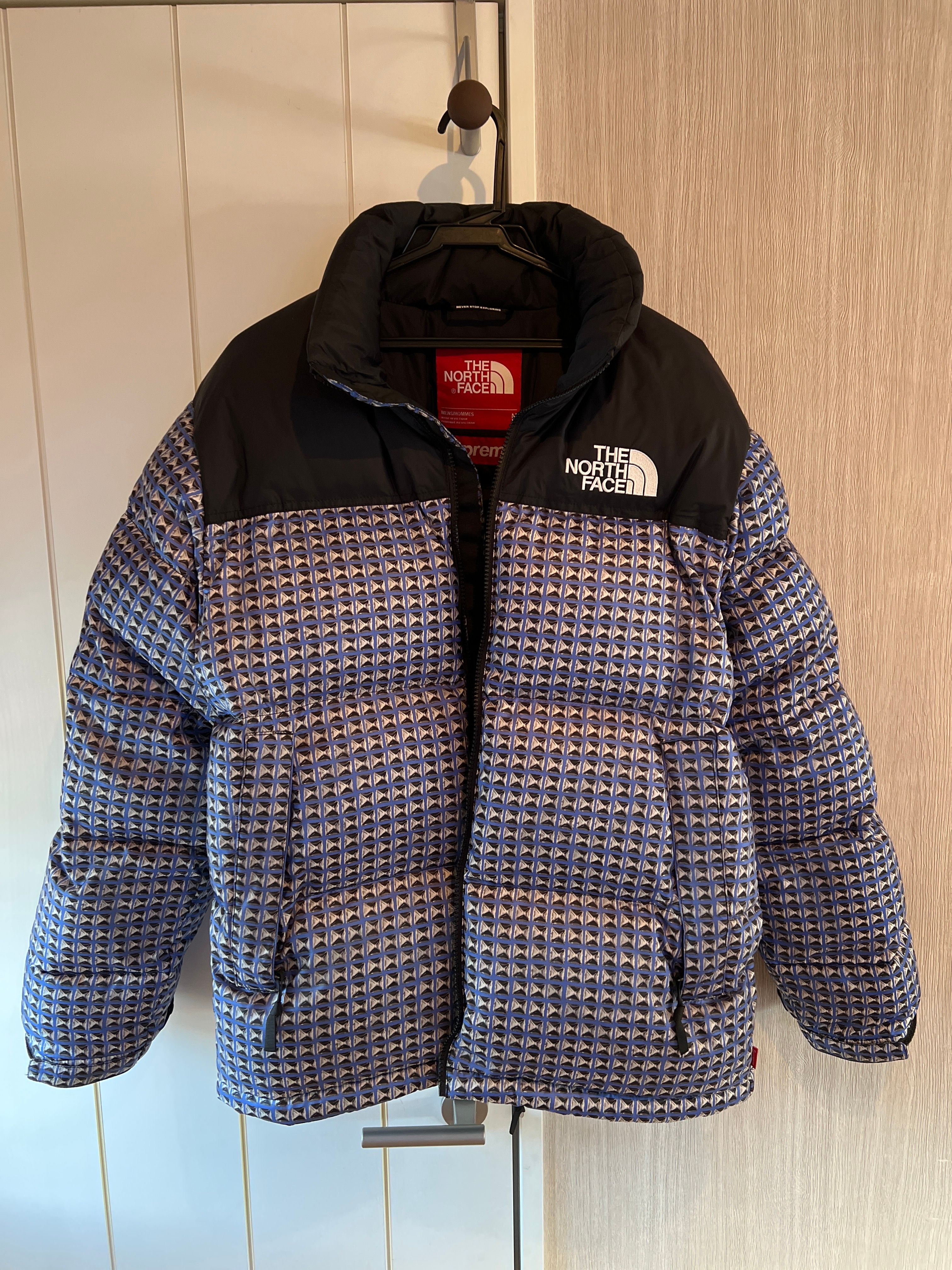 Supreme x The North Face Studded Nuptse Jacket "Royal"