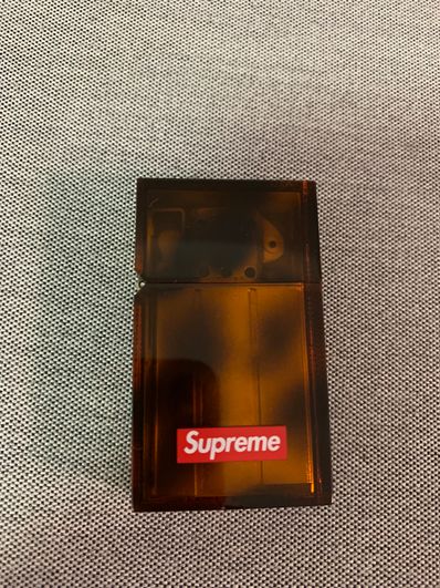 Supreme Tsubota Pearl Hard Edge Lighter "Brown"