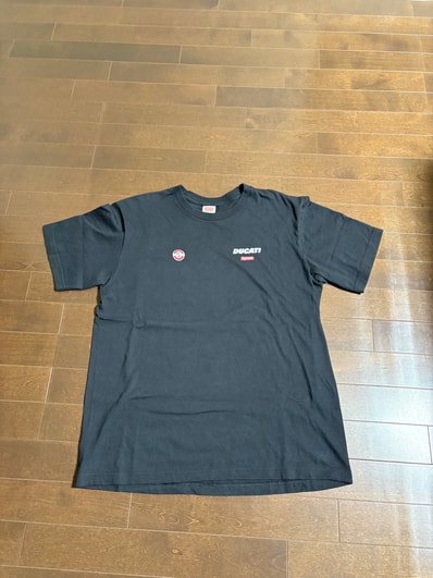Supreme x Ducati Logos Tee "Black"