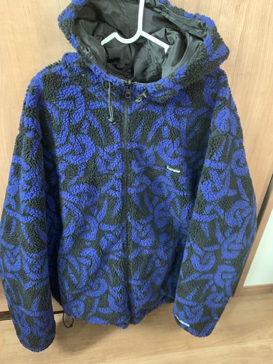 Supreme Celtic Knot Reversible WINDSTOPPER Fleece Hooded Jacket "Black"