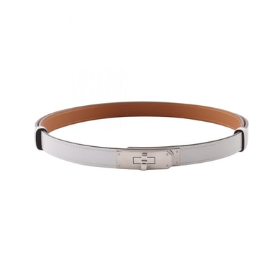 エルメス HERMES ケリーベルト ベルト 衣料品 レザー ヴォーエプソン ヴォーエプソン ホワイト K刻印(2025年製造) レディース ホワイト系 【中古】