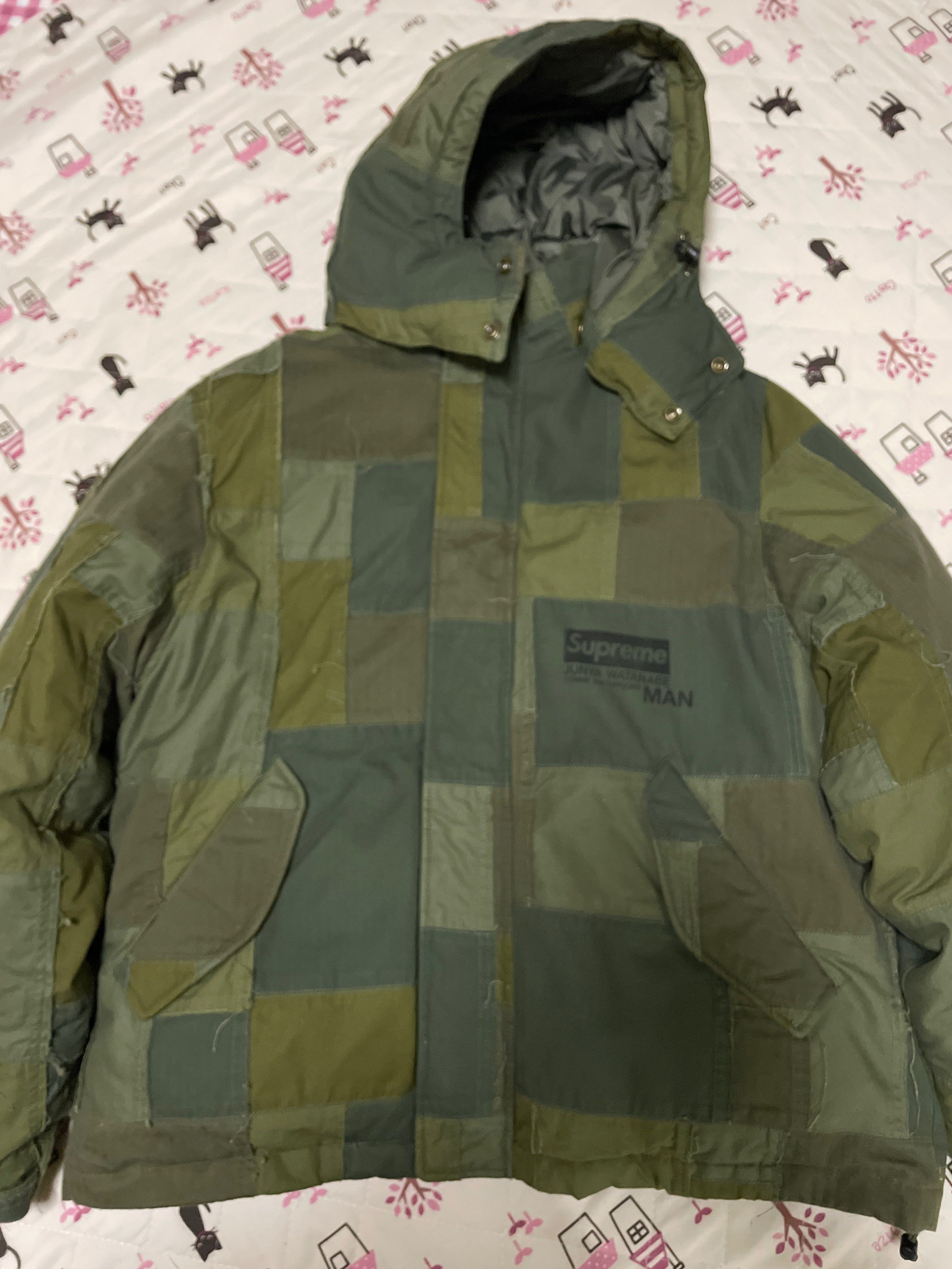 Supreme / JUNYA WATANABE COMME des GARCONS MAN Patchwork Puffy Jacket "Olive"