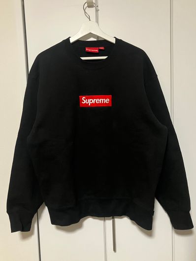 Supreme Box Logo Crewneck "Black" (22FW)