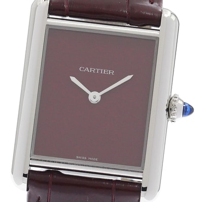 ☆未使用品 カルティエ タンクマストLM WSTA0054 メンズ 【中古】