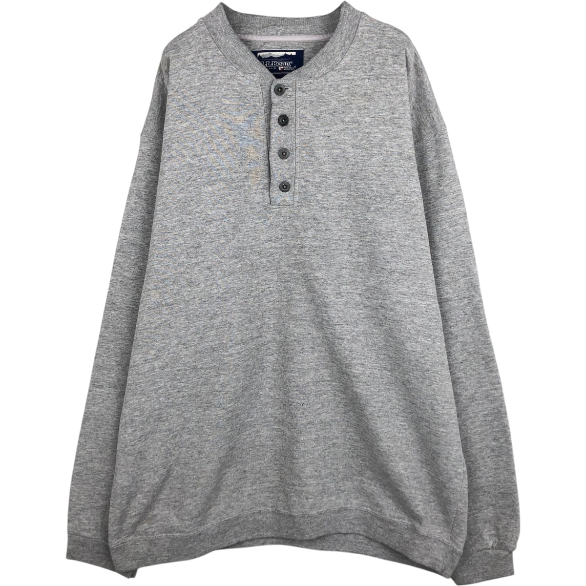 古着 エルエルビーン L.L.Bean RUSSELL ATHLETIC ダブルネーム ヘンリーネック スウェットシャツ トレーナー USA製 メンズL相当/eaa630068