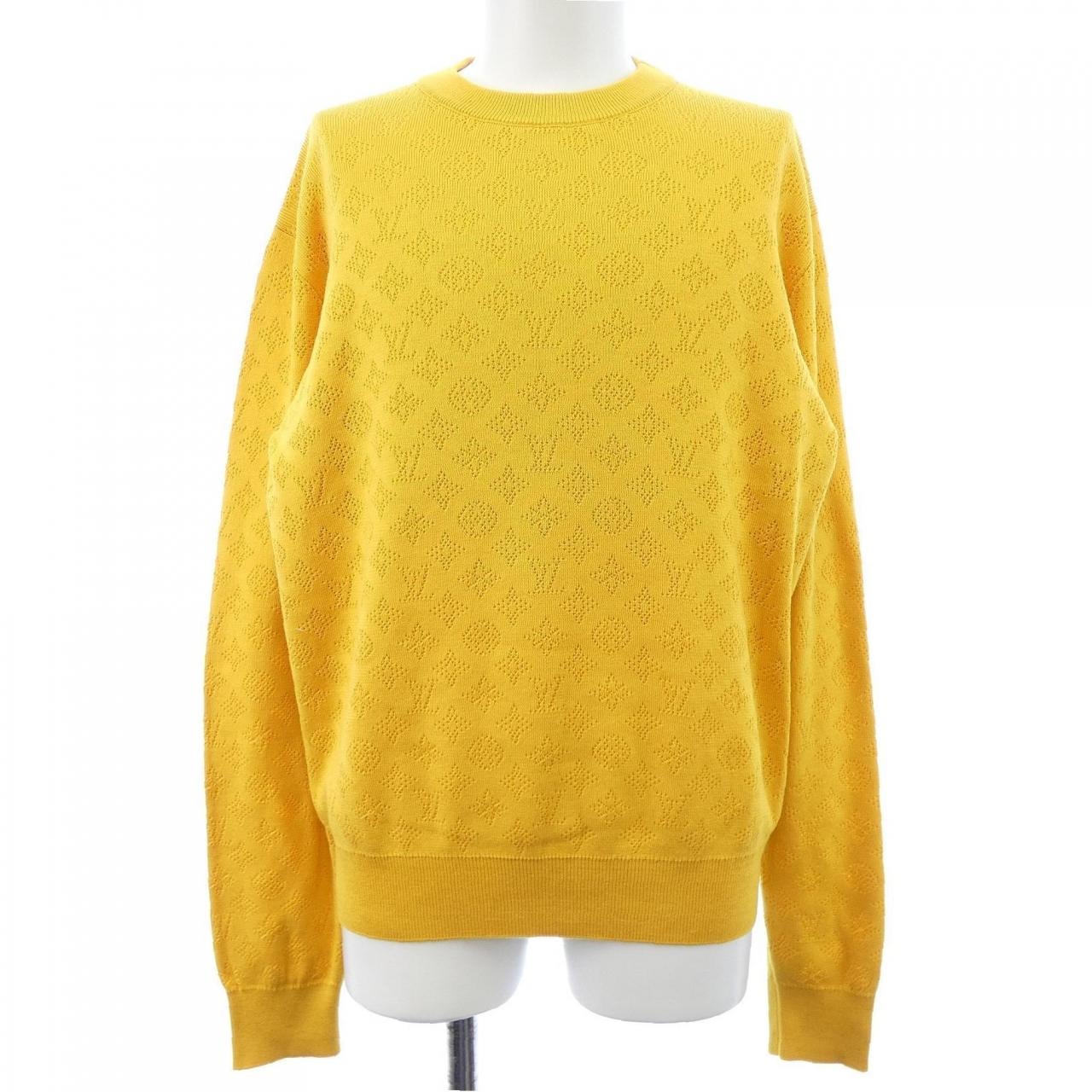 ルイヴィトン LOUIS VUITTON モノグラムポインテールコットンプルオーバー HSN45WY34 ニット
