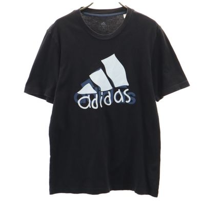 adidas アディダス 半袖 Tシャツ S ブラック