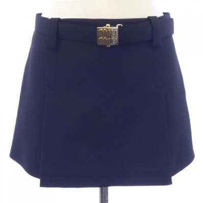 ミュウミュウ MIU MIU MIU MIU ロゴ MG2012 S232 1R1 スカート